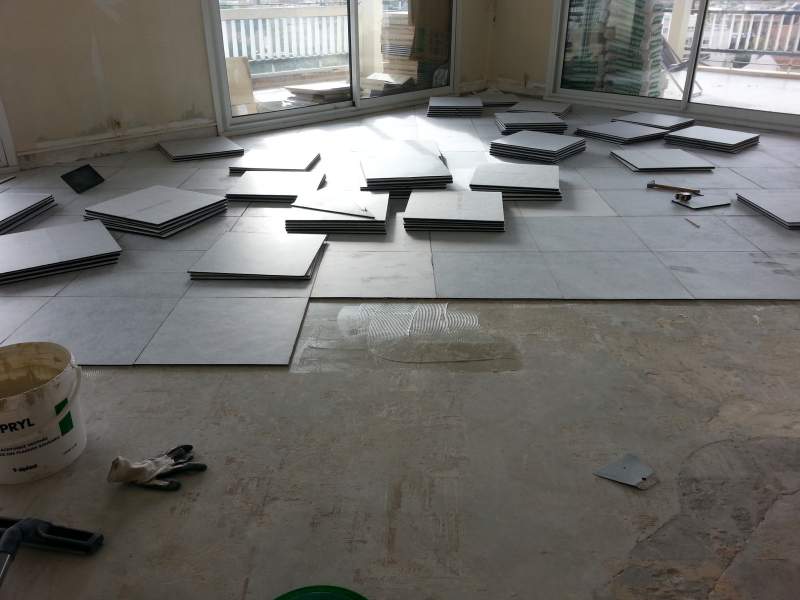 pose des dalles accoustiques